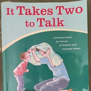 Book in great condition title: It Takes Two to Talk